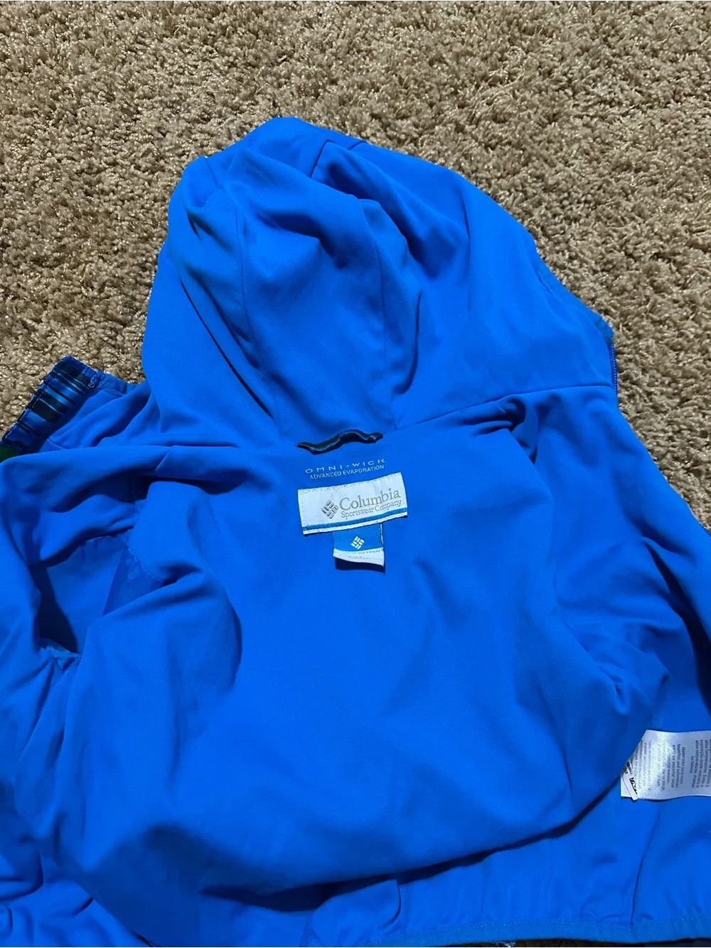 Columbia Striped Windbreaker Jacket 3T Boys